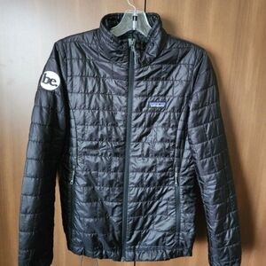 Patagonia Dark Quilted Puffer Jacket